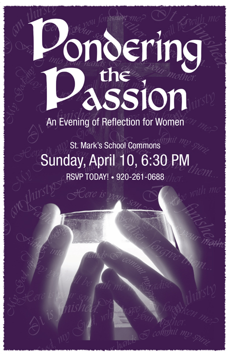 Pondering the Passion, St. Mark's Lutheran, Watertown, WI