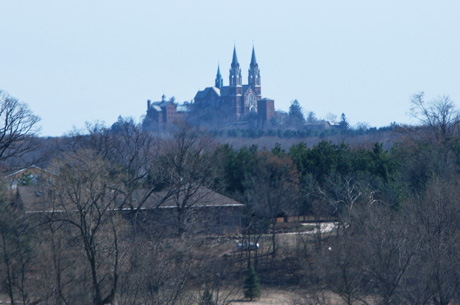 The Basilica of the National Shrine of Mary Help of Christians at Holy Hill