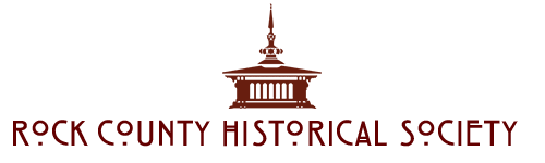 Rock County Historical Society logo, Janesville, Wisconsin